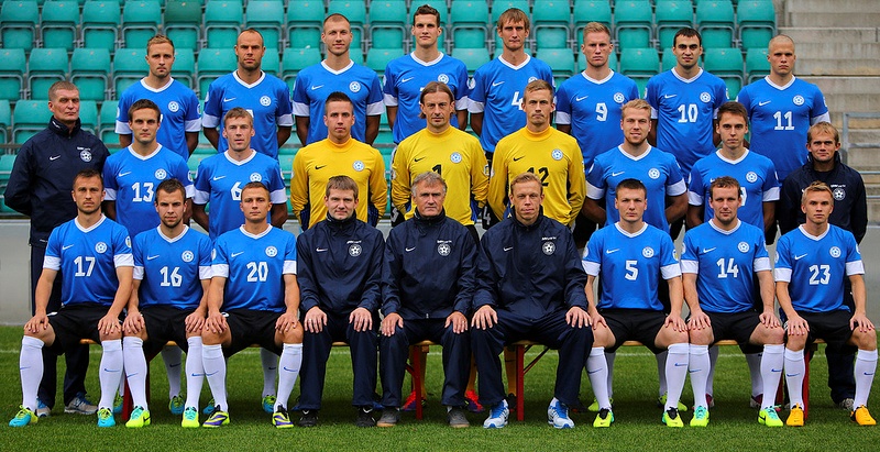 Eesti jalgpallikoondis tõusis FIFA edetabelis kaks kohta