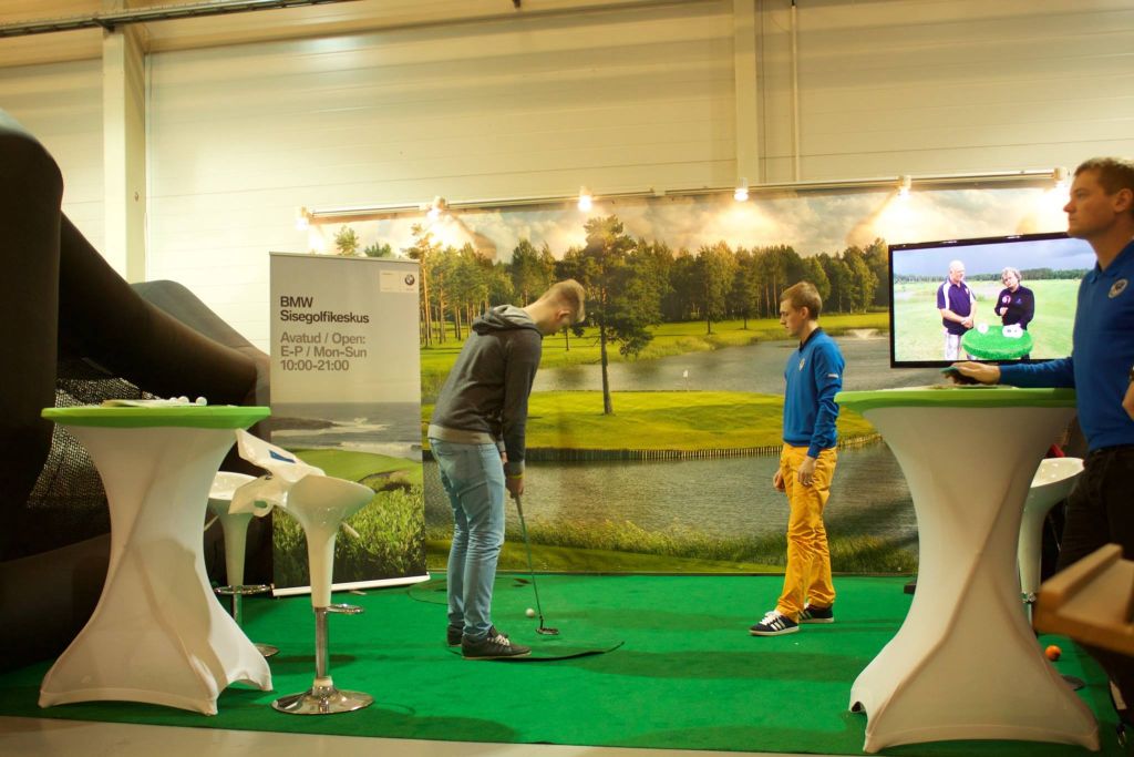 AJAKIRI GOLF! VAATA FOTOSID! Eesti Golfi Liit tutvustas Teeviidal noortele põnevat golfi