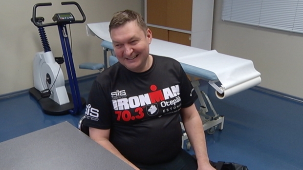 Vaata videot! Ironmani triatlonil osalev Raivo E. Tamm testis oma füüsilist seisukorda