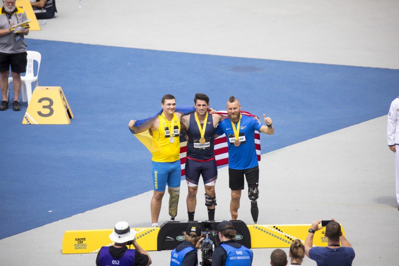 Vigastatud võitlejad võitsid Võitmatute mängudelt kergejõustikus kolm medalit