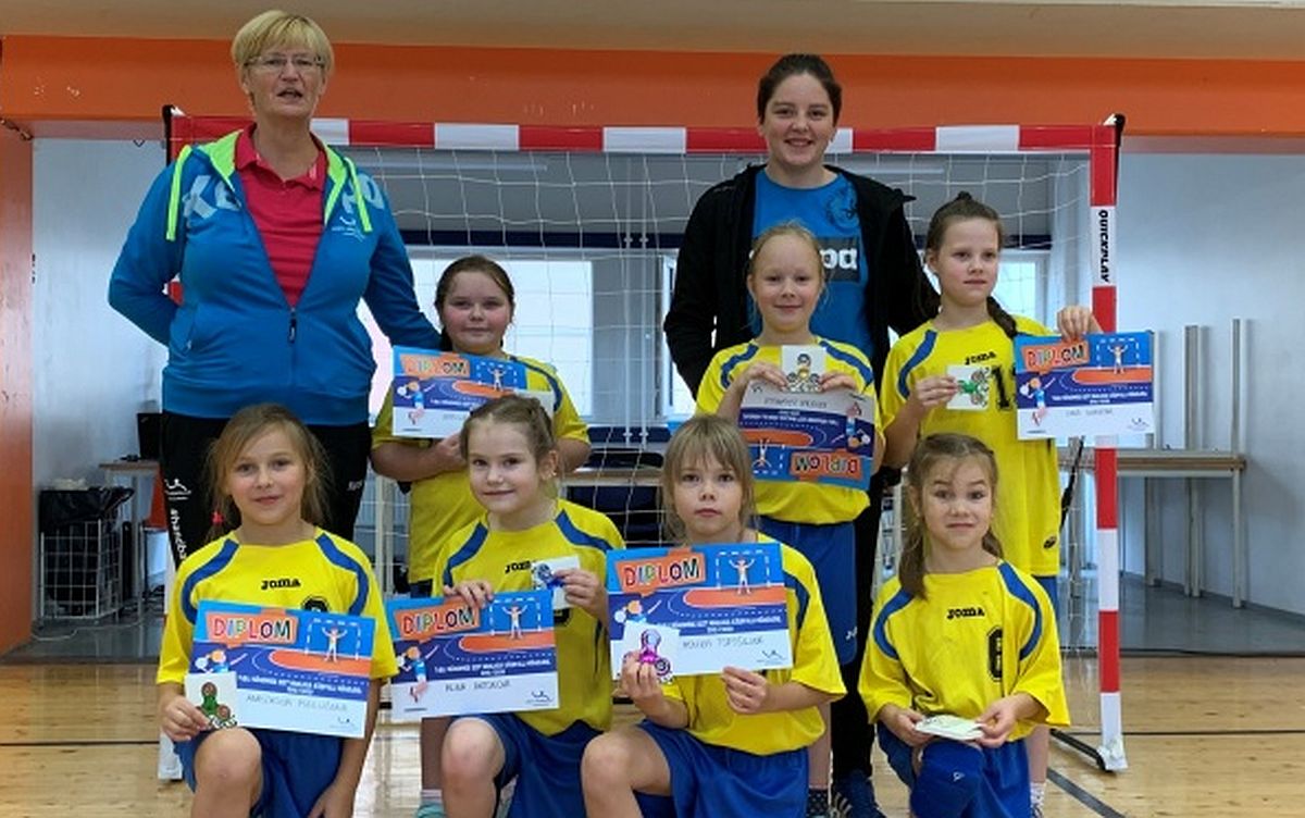 Reval-Sport võidutses tütarlaste käsipalli miniliiga avaetapil