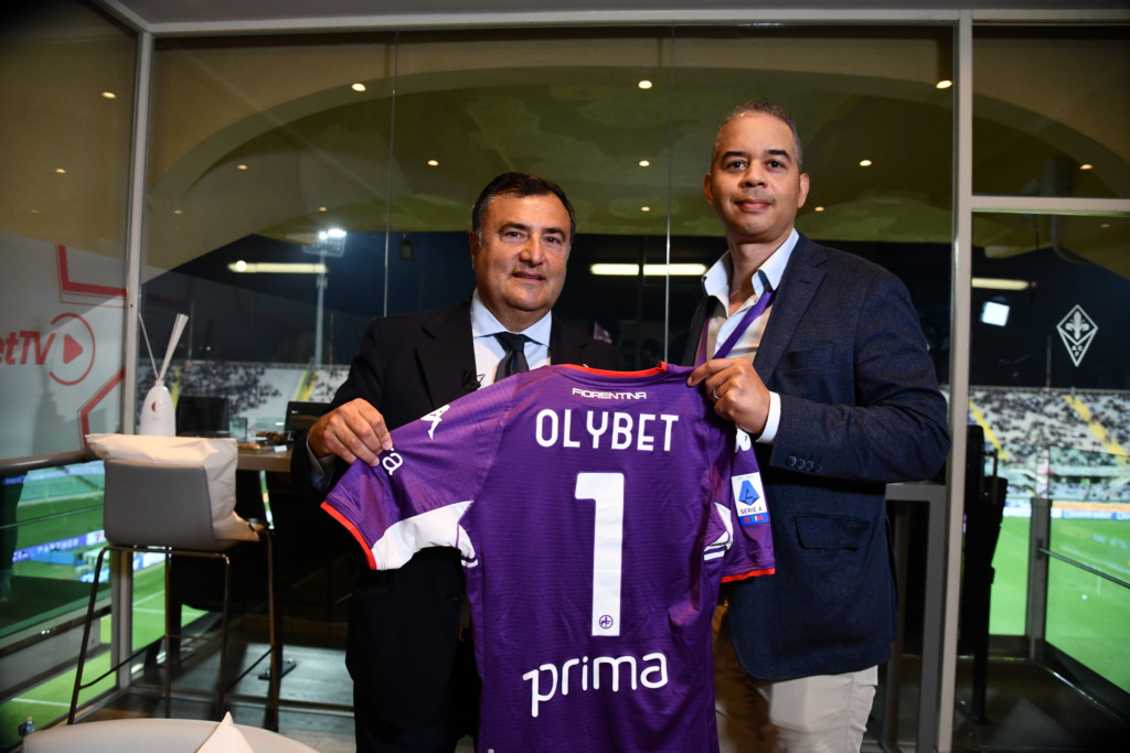 OlyBet sai jalgpalliklubi Fiorentina ametlikuks spordiennustuse partneriks Euroopas