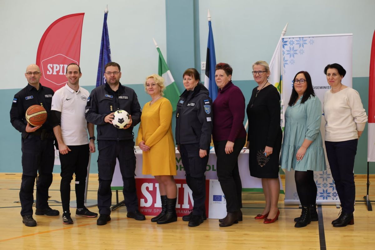 Üle Eesti edu saavutanud programm Spin avas Valgas esimese korvpalligrupi