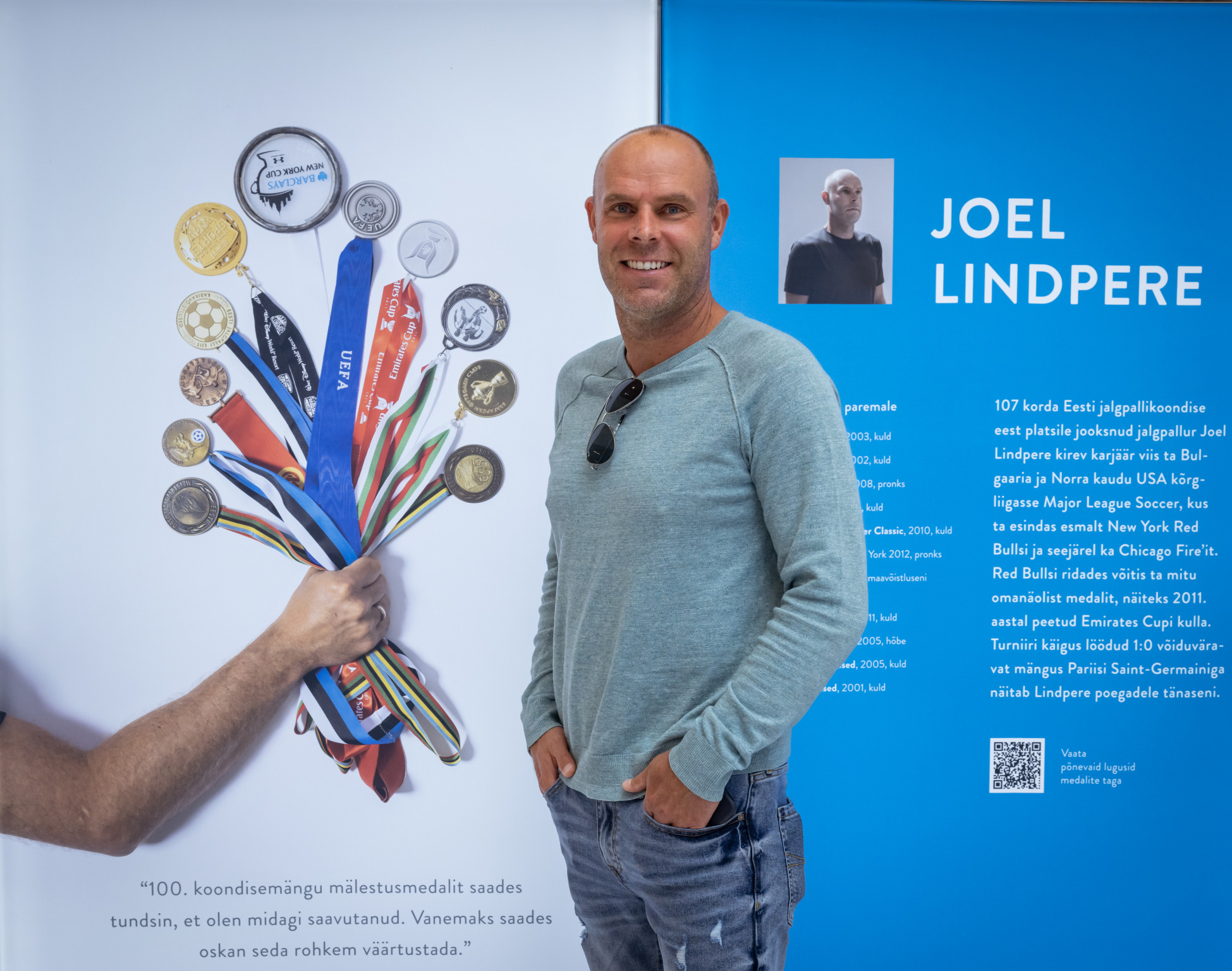 Joel Lindpere „Igihaljad“ medalinäitusel: medalid on olulised ja need jäävad eluks ajaks meelde